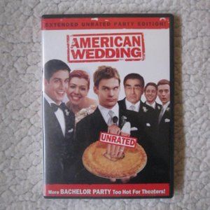 4/$15 Universal American Wedding DVD